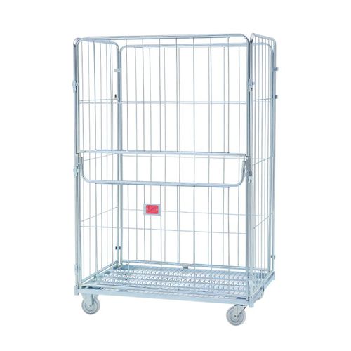 Chariot à linge - RM - QUATRO S.R.L. - professionnel / en acier zingué / en maille métallique