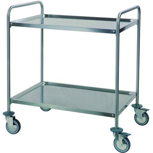 Chariot pour bac gastronorme - CS962 - QUATRO S.R.L. - pour cuisine professionnelle / en acier inox