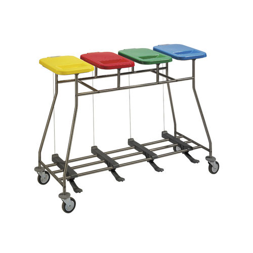 Collecteur de linge sale professionnel - CB40PL - QUATRO S.R.L.