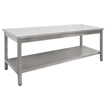 Table de préparation pour pizza - AGMA ARREDO INOX PROFESSIONALE SRL A SOCIO UNICO - en acier inoxydable / professionnelle