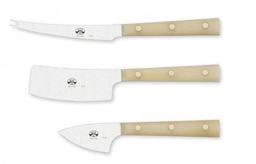 Couteau à fromage avec manche en PMMA - 42 Series - COLTELLERIE BERTI - avec lame en acier inoxydable
