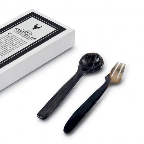 Couvert en corne - 6015  - COLTELLERIE BERTI - professionnel