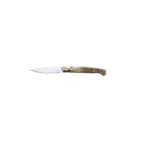 Couteau de poche avec manche en corne - 5310 Series - COLTELLERIE BERTI - avec lame en acier inoxydable