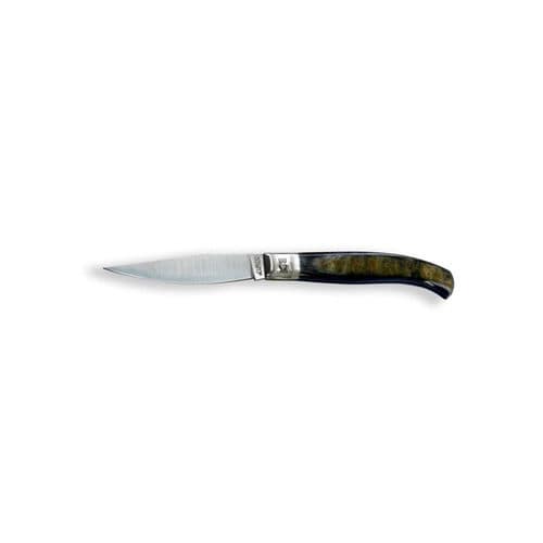 Couteau de poche avec manche en corne - 5303 Series - COLTELLERIE BERTI - avec lame en acier inoxydable