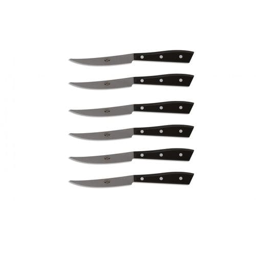 Couteau à steak avec manche en PMMA - 7 Series - COLTELLERIE BERTI - avec lame en acier inoxydable