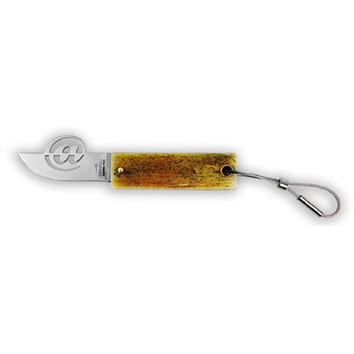 Couteau de poche avec manche en corne - 5020 Series - COLTELLERIE BERTI - avec lame en acier inoxydable