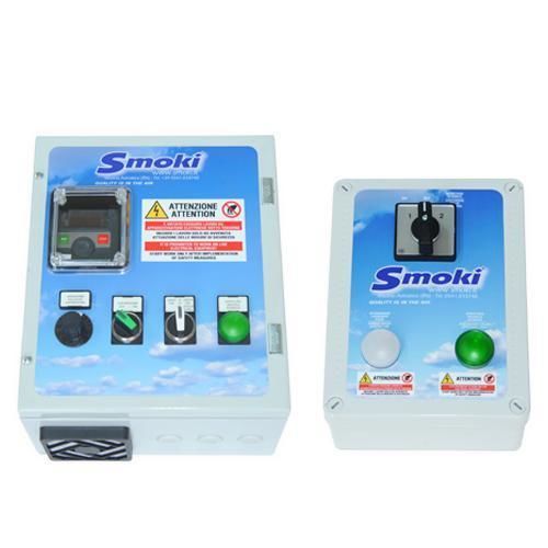 Tableau de commande pour système de ventilation - SMOKI S.R.L. - mural / professionnel / inverter