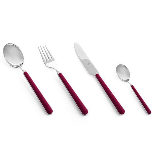 Couvert en acier inoxydable - Fantasia Light Mauve (Ciclamino - B7) - MEPRA S.P.A. - en résine / professionnel