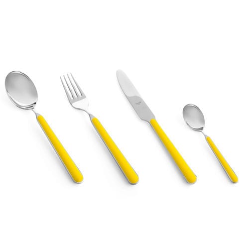 Couvert en acier inoxydable - Fantasia Yellow - MEPRA S.P.A. - professionnel