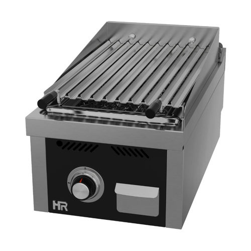 Contact-gril à gaz - B7504S - FAINCA HR - sur plan / professionnel / en acier inox