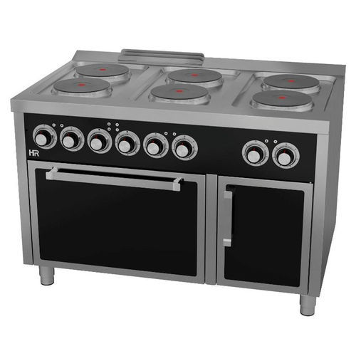 Cuisinière électrique - CE6P750H - FAINCA HR - à usage professionnel / 6 foyers / 1 four