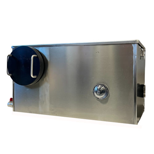 Bac à graisse sous evier - GGXM25 - FM Environmental Limited - pour cuisine professionnelle / manuel / en inox