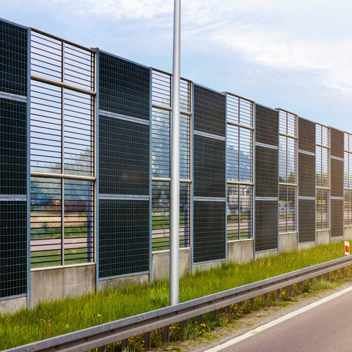 Mur anti-bruit avec panneau modulaire - INSA PMMA-15R - Insametal - en nylon / en PMMA / pour route