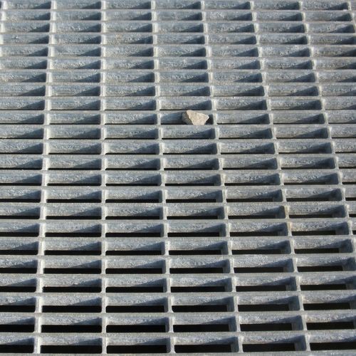 Grille pour caniveau en acier galvanisé - Tramex - Insametal - pour espace public / pour applications industrielles / pour gouttière
