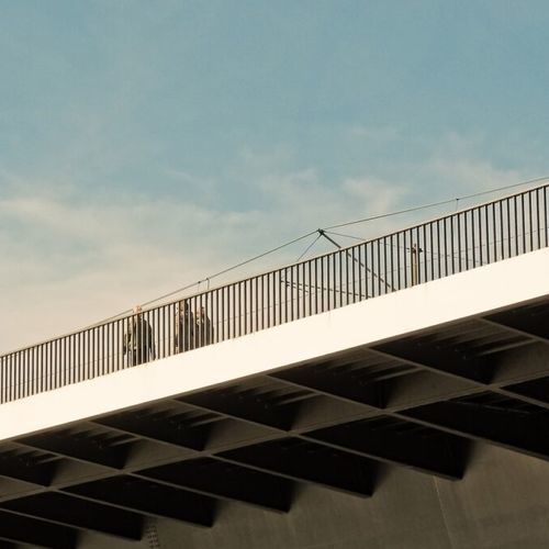 Garde-corps en acier galvanisé - INSA-20 - Insametal - à barreaux / d'extérieur / pour pont