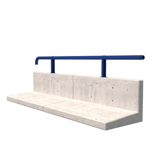 Glissière de sécurité en béton - INSA PR-3 - Insametal - en acier galvanisé / routière