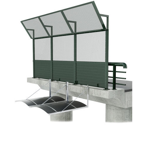 Système de protection pour applications ferroviaires - Insametal - pour passerelles / pour ponts surélevés