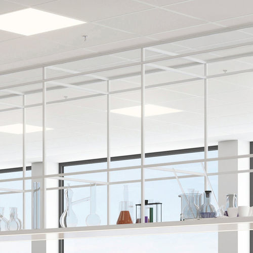 Faux-plafond en fibre minérale - HYGENA Plain - Knauf Ceiling Solutions - en dalles / pour salle blanche / d'intérieur