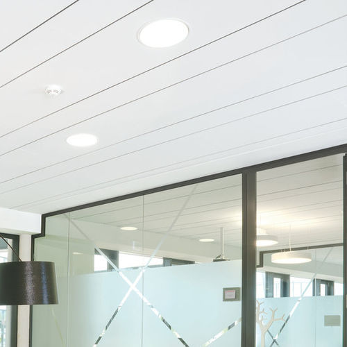 Faux-plafond en fibre minérale - AMF THERMATEX Alpha HD 35mm - Knauf Ceiling Solutions - en dalles / pour bureau / pour salle blanche