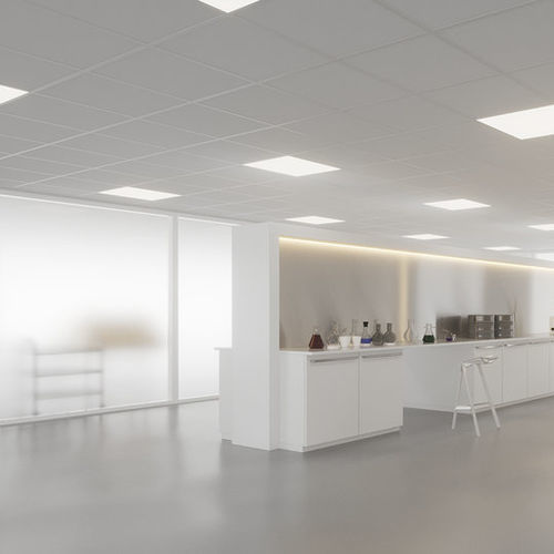 Faux-plafond en fibre minérale - AMF THERMATEX Aquatec - Knauf Ceiling Solutions - en dalles / d'intérieur / acoustique