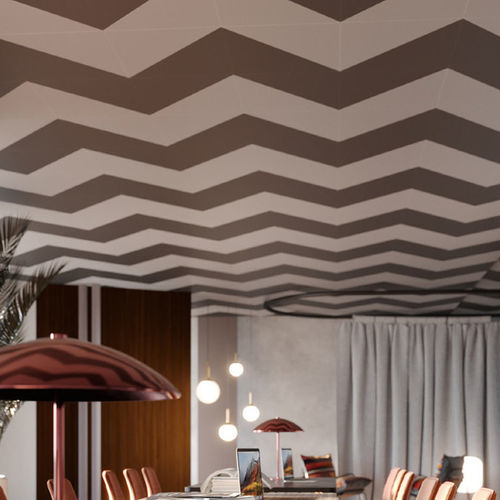 Faux-plafond en métal - Creative - Knauf Ceiling Solutions - en dalles / pour bureau / d'intérieur