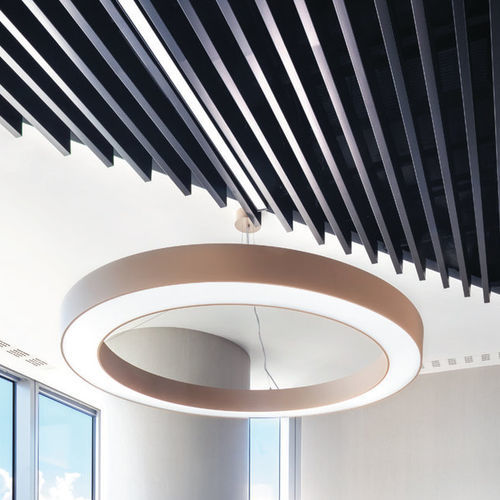 Baffle acoustique en métal - Knauf Ceiling Solutions - de plafond / rectangulaire / décoratif