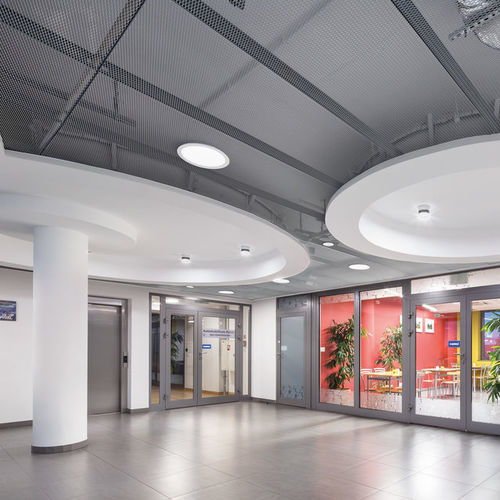 Faux-plafond en tissu - Armstrong MESH R-Clip - Knauf Ceiling Solutions - en panneaux / d'intérieur / hydrofuge