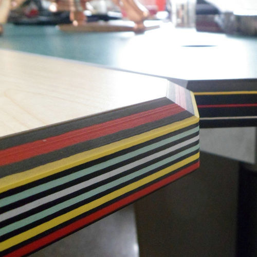 Panneau stratifié pour agencement intérieur - Changzhou Zhongtian Fire-proof Decorative Sheets Co., Ltd. - pour meuble / pour cuisine / réfractaire