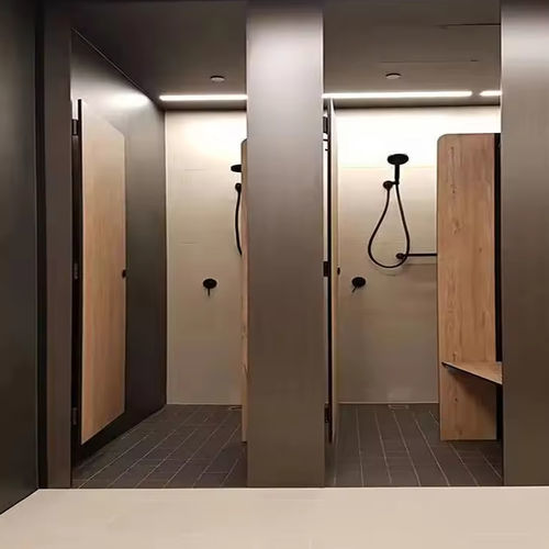 Cloison pour sanitaire en HPL - Changzhou Zhongtian Fire-proof Decorative Sheets Co., Ltd. - en stratifié haute pression / stratifiée