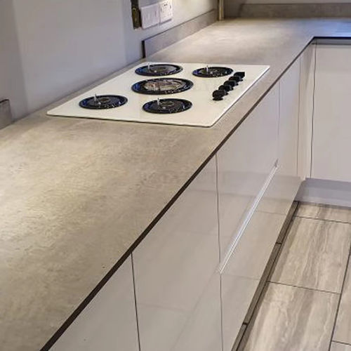 Stratifié décoratif aspect bois - KITCHEN PRO - Changzhou Zhongtian Fire-proof Decorative Sheets Co., Ltd. - aspect tissu / uni / aspect pierre