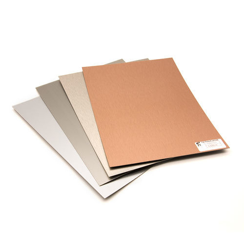 Stratifié décoratif aspect métal - FORMICA - Changzhou Zhongtian Fire-proof Decorative Sheets Co., Ltd. - uni / aspect bois / aspect pierre