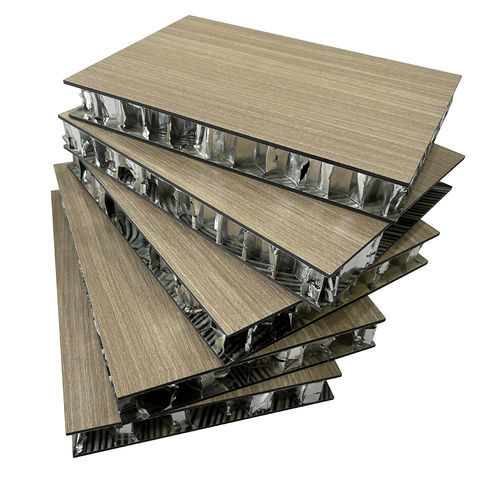 Panneau sandwich pour bardage - Changzhou Zhongtian Fire-proof Decorative Sheets Co., Ltd. - pour agencement intérieur / pour meuble / face en aluminium