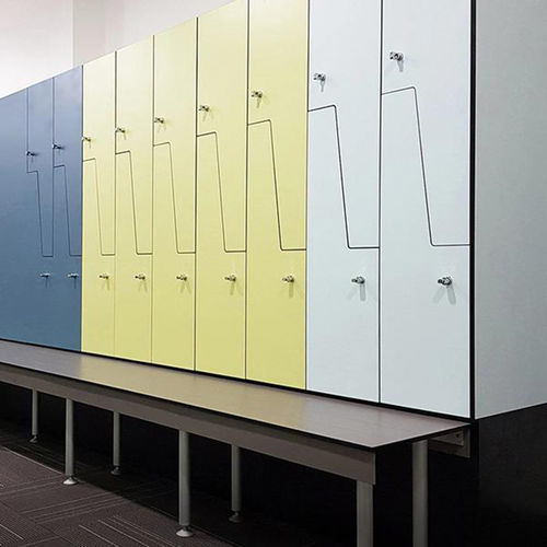 Casier vestiaire en stratifié haute pression - Changzhou Zhongtian Fire-proof Decorative Sheets Co., Ltd. - en HPL / en stratifié / RFID