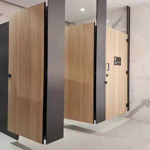 Cloison pour sanitaire en marbre - Changzhou Zhongtian Fire-proof Decorative Sheets Co., Ltd. - en HPL / en stratifié haute pression / stratifiée