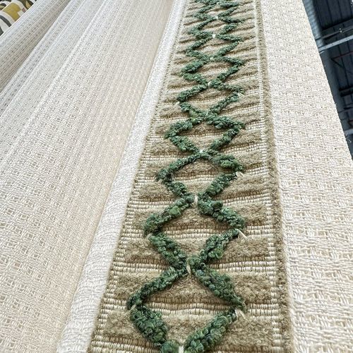 Bordure de tissu d'ameublement - BIEN - DEGRAPE - géométrique / en lin / en polyester