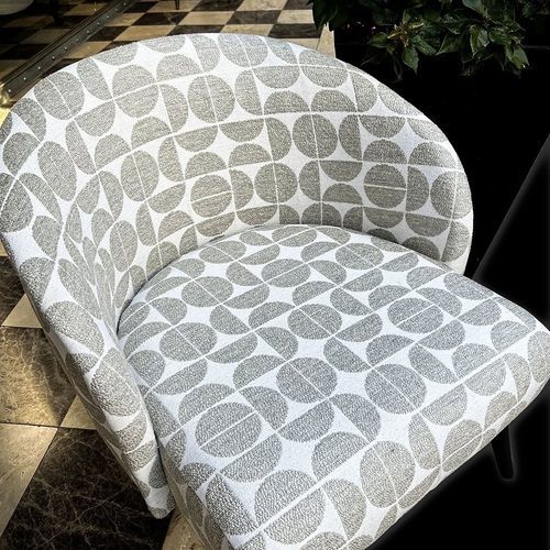 Tissu d'ameublement - POEM - DEGRAPE - à motif géométrique / en polyester / gris