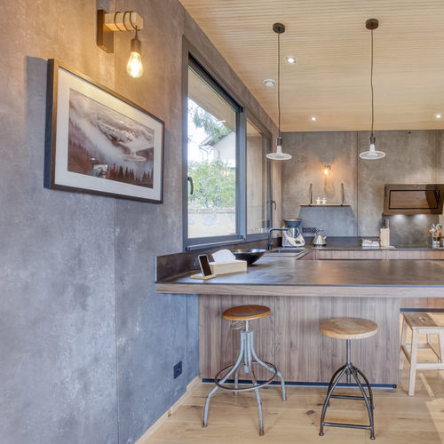 Panneau en fibre de bois - VIROC - MISTRAL PANELS - de revêtement / d'ameublement / pour agencement intérieur