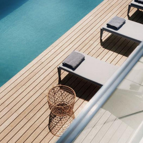 Lame de terrasse en frêne - MISTRAL PANELS - thermo-traitée