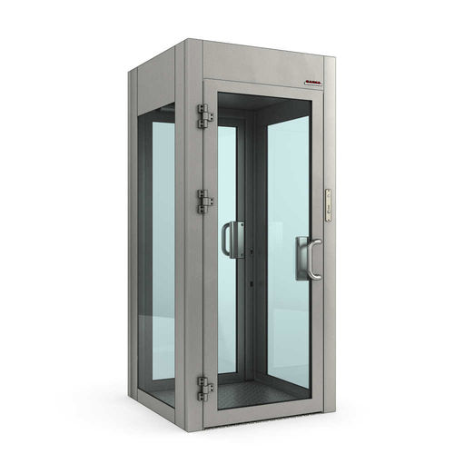 Sas de sécurité pour contrôle d'accès automatique - Chimera - Saima Sicurezza SpA - vitré