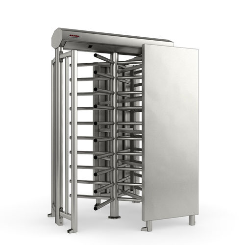 Tourniquet toute hauteur - TR 128 - Saima Sicurezza SpA - en acier inoxydable / en acier / pour établissement public