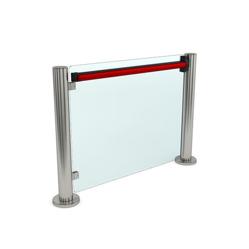 Barrière de contrôle d'accès - PR 277 - Saima Sicurezza SpA - fixe / en verre / pour espace public