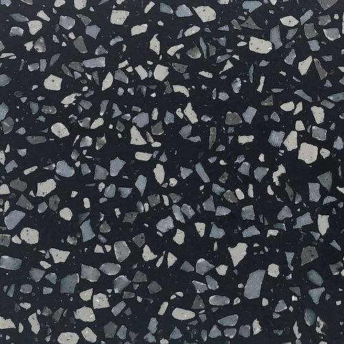 Plaque de pierre en Solid Surface - Basalt Terrazzo MA8953 - Kaiping Fuliya Industrial Co., Ltd. - pour sol / pour cuisine / pour revêtement de façade