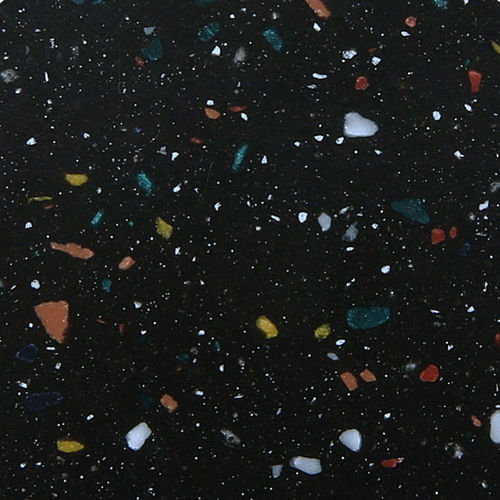 Plaque de pierre en Solid Surface - Pebble Confetti MA5566 - Kaiping Fuliya Industrial Co., Ltd. - pour cuisine / pour salle de bain / pour revêtement de façade
