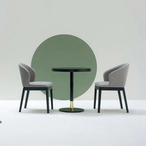 Chaise contemporaine - Dream - Glam_ee by Emmeti - d'intérieur / en tissu / avec piètement en hêtre