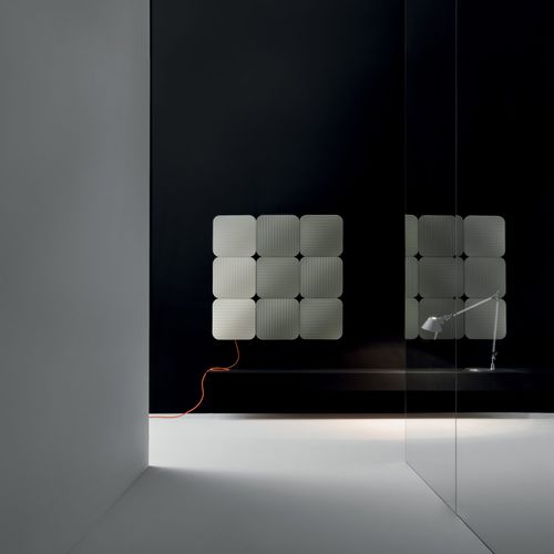 Radiateur électrique - LANA  - ANTRAX - contemporain / en aluminium / blanc