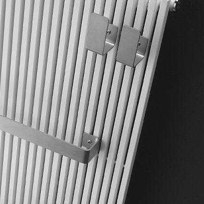 Patère contemporaine - 316 - ANTRAX - en acier / double / de salle de bain