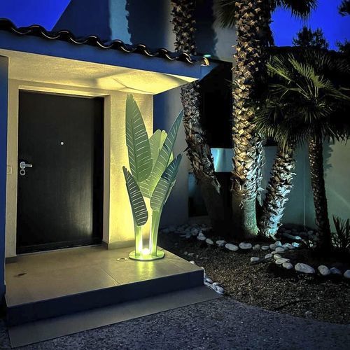 Lampe sur pied - MUSA - Hopus - en aluminium / design original / d'intérieur