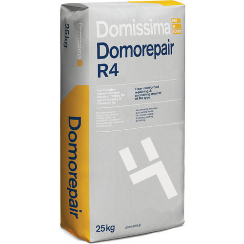Mortier de réparation - DOMOREPAIR R4 - Domissima S.A. - de restauration / de scellement / imperméable