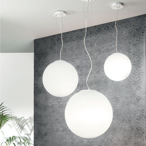 Suspension - AREA - Ondaluce - en métal / en verre soufflé / contemporaine