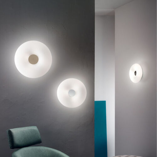 Applique murale contemporaine - DODI - Ondaluce - d'intérieur / en verre soufflé / en métal chromé